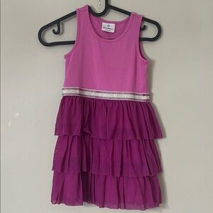 Hanna Andersson Pink Layered Kids Dress
